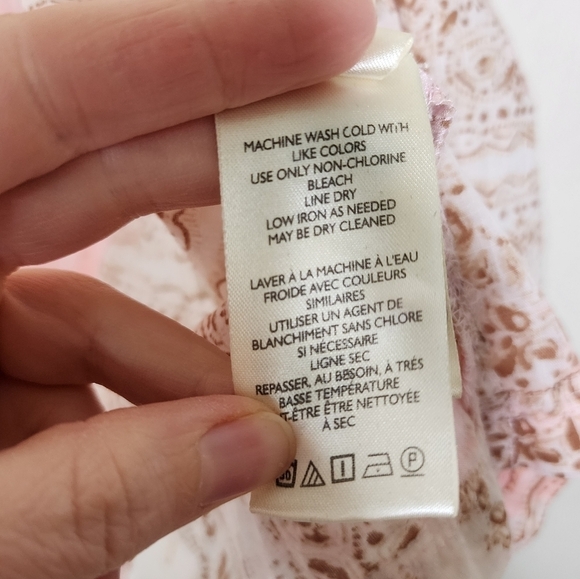 Anthropologie Pilcro Tavi Button Down Blouse XL - Picture 6 of 6